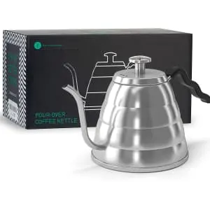 Coffee Gator 34-oz. Gooseneck Kettle with Thermometer