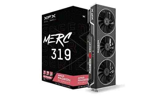 Amazon.com: XFX Speedster MERC319 RX 6950XT Black Gaming Graphics Card with 16GB GDDR6 HDMI 3xDP, AMD RDNA 2 - RX-695XATBD9 : Electronics $729
