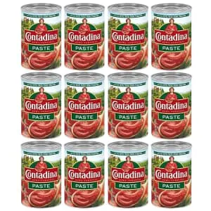 Del Monte Contadina Tomato Paste 6-Oz. Can 12-Pack