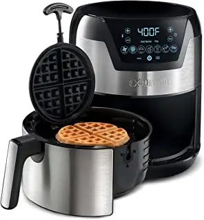 5-Quart Gourmia Digital Air Fryer w/ Waffle Maker