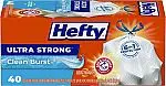 120-Ct 13-Gallon Hefty Ultra Strong Tall Kitchen Trash Bags (Clean Burst Scent)