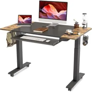 Fezibo Dual Motor Height-Adjustable Electric Standing Desk