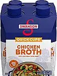 4-Pk Swanson Chicken Broth 8 Oz