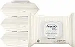 4-Pack 25-Ct Aveeno Baby Fragrance-Free Hand & Face Wipes