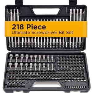 Jackson Palmer 218-Piece Ultimate Screwdriver Bit Set