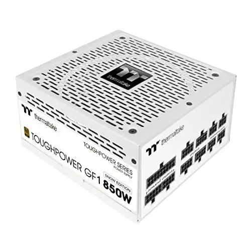 Thermaltake Toughpower GF1 Snow Edition 850W 80+ Gold Power Supply Unit (White)