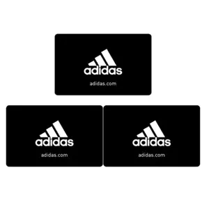 Adidas Gift Card（$50+$15）礼品卡 3张