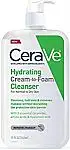 19 oz CeraVe Hydrating Cream-to-Foam Facial Cleanser