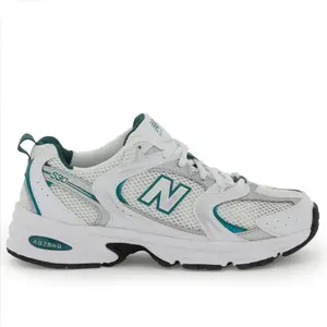 降价！New Balance 复古跑鞋530 银绿新色