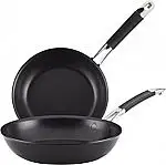 Anolon 87538 Smart Stack Hard Anodized Nonstick Frying Pan