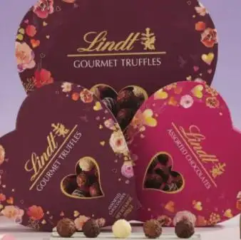 Lindt瑞士莲官网情人节精选礼盒无门槛8折促销