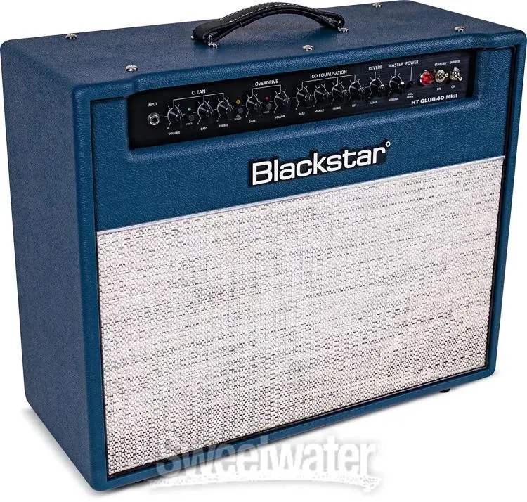 Blackstar HT Club 40 MkII EL34 40W 12" Combo Amp (Royal Blue)