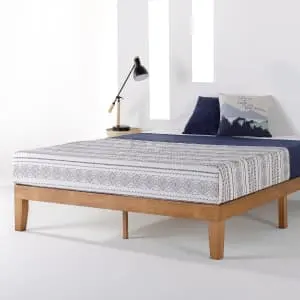 Mellow Naturalista Classic 12" Solid Wood Platform Bed