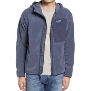 L.L.Bean Men's Mountain Classic Recycled Fleece Hooded Jacket