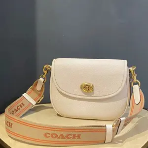 白色补货！Coach蔻驰Willow马鞍包 两色