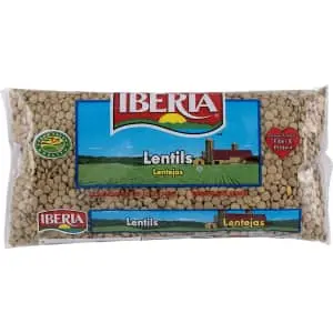 Iberia Dry Lentils 12-oz. Bag