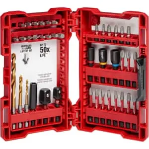 Milwaukee Shockwave Impact Duty 40-Piece Drill and Drive Bit Set