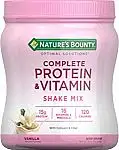 2-Count 16 Oz Nature's Bounty Complete Protein & Vitamin Shake Mix