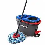 O-Cedar Microfiber Spin Mop Cleaning System + 75 Sq Ft Reynolds Wax Paper Roll