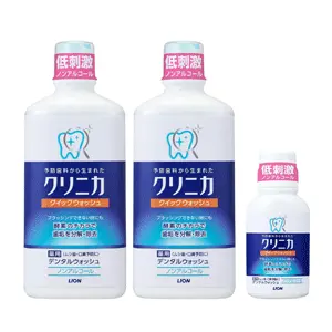 Lion狮王 Clinica齿力佳 酵素洁净防护漱口水 450ml*2+80ml