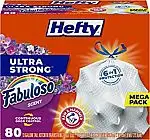 80-Ct 13-Gal Hefty Ultra Strong Tall Kitchen Trash Bags