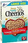 14.3-Oz Cheerios Cereal w/Whole Grain Oats (Honey Vanilla)