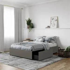 DHP Maven Queen Upholstered Platform Bed