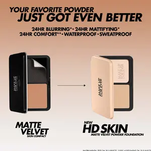 新品首折！Make Up For Ever 新版哑光柔雾粉饼