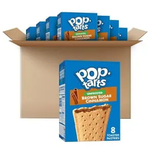 Pop-Tarts Unfrosted Brown Sugar Cinnamon 96-Pack