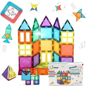 Cossy 32-Piece Magnetic Building Blocks