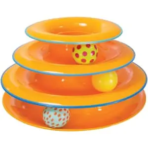Petstages Tower of Tracks Interactive 3-Tier Cat Toy