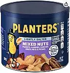 Planters Lightly Salted Mixed Nuts (10.3 oz Canister)
