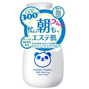 PANNA AHA熊猫果酸柔嫩泡沫早晨洗面奶300ml