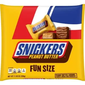 Snickers 11.5-oz. Crunchy Peanut Butter Fun Size Bars 6-Pack