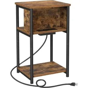 Vasagle Side Table with USB Charging Ports