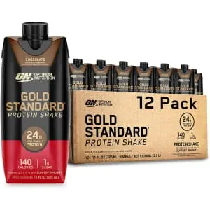 Optimum Nutrition Gold Standard Protein Shake 11-oz. Carton 12-Pack