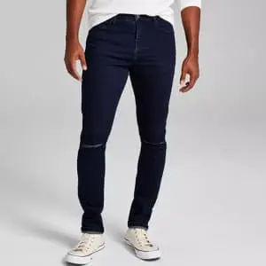 And Now This Men's Pearson Skinny-Fit Stretch Destroyed Jeans