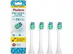 4-Ct Plackers Action Clean Replacement Brush Heads for Oral-B Toothbrushes