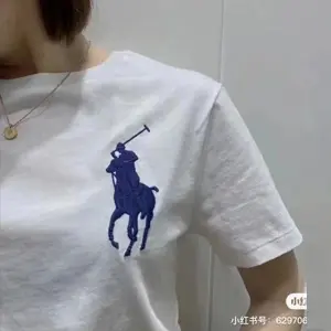 降价！Polo Ralph Lauren 大马标刺绣大童T恤 两色