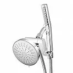 Waterpik High Pressure Handheld Wand and Rain Shower Head Combo