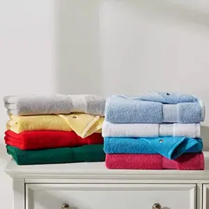 Tommy Hilfiger 纯棉纯色大浴巾 多色