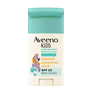 Aveeno艾维诺 儿童物理防晒棒 SPF 50 88ml 适合敏感肌肤