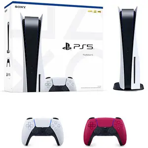 PS5光驱版套装+额外红色手柄