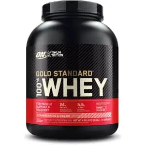 Optimum Nutrition Gold Standard 100% Whey Protein Powder 73-Serving Tub