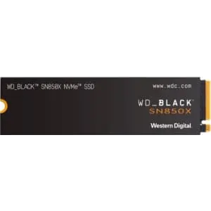 WD Black SN850X 1TB PCIe NVMe M.2 Internal SSD