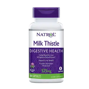 Natrol 纳妥 水飞蓟护肝片 525mg*60粒
