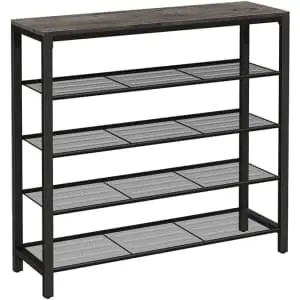 Vasagle 4-Shelf Shoe Rack