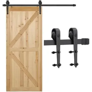 Yaheetech 6-Foot Sliding Barn Door Hardware Kit
