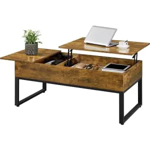 Yaheetech Lift Top Coffee Table