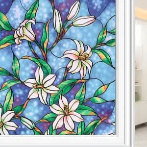Coavas 17.7" x 78.7" Stained Glass Window Film